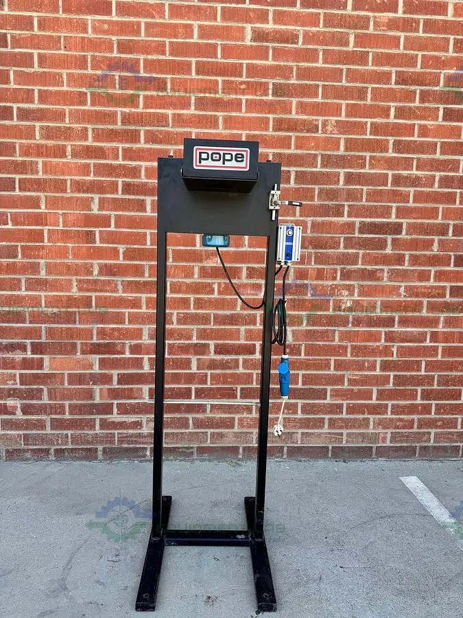 Used POPE SCIENTIFIC WIPED FILM EVAPORATOR  FRAME W/ GRAHAM 8050-50 MOTOR 1/2 HP Wipe Film - Thin Film Evaporators California US | Equipment Lab #1457335