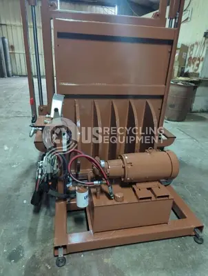 USED 2023 GRANVILLE EQUIPMENT SYSTEMS TWO (2) 60" VERTICAL BALERS WITH CONVEYORS & SCALES