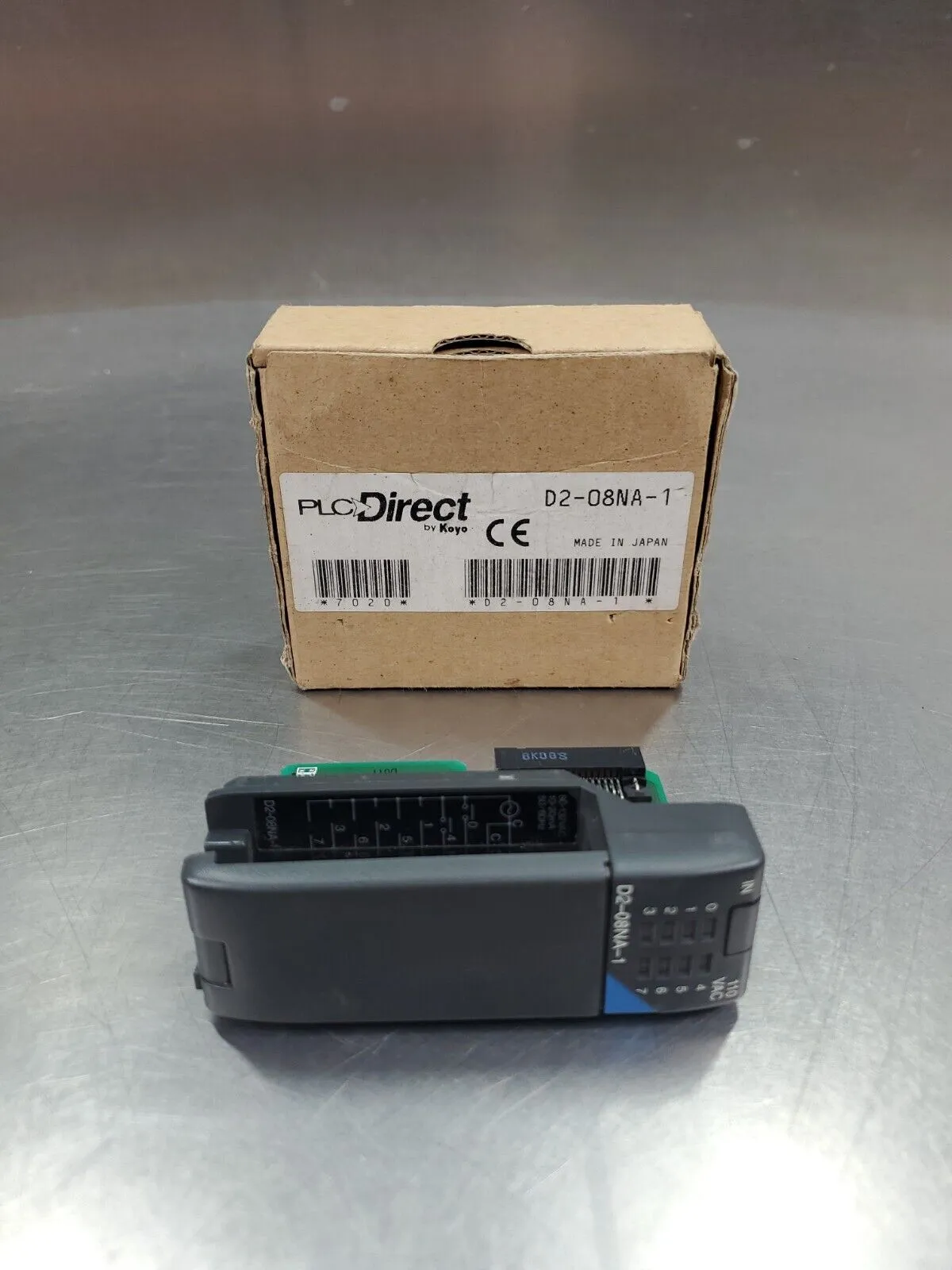 KOYO/PLCDIRECT D2-08NA-1 110VAC INPUT MODULE. 3D-9