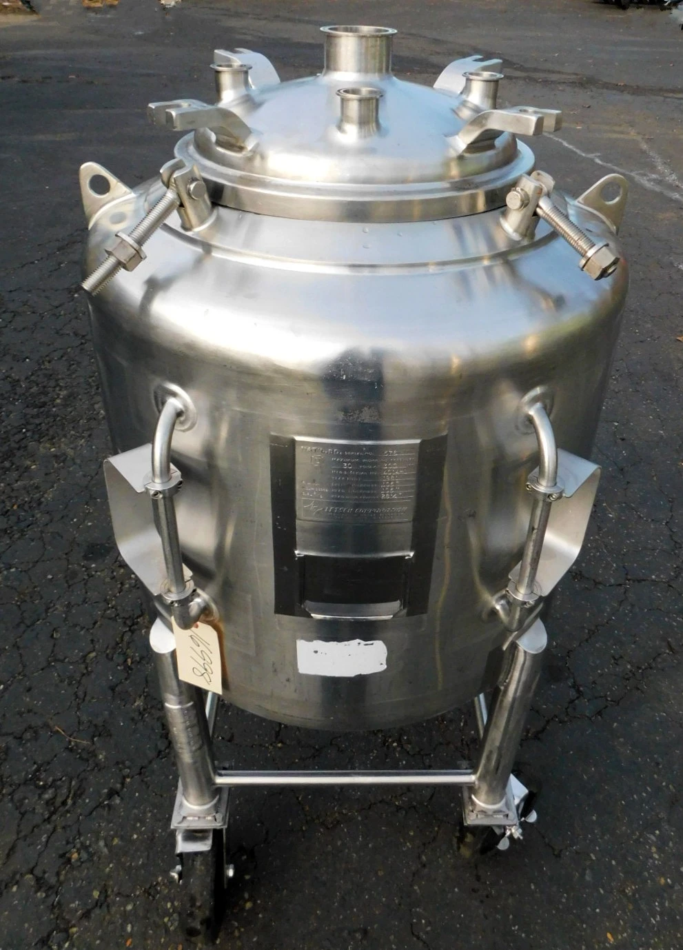 USED LETSCH PRESSURE TANK 60 GALLON