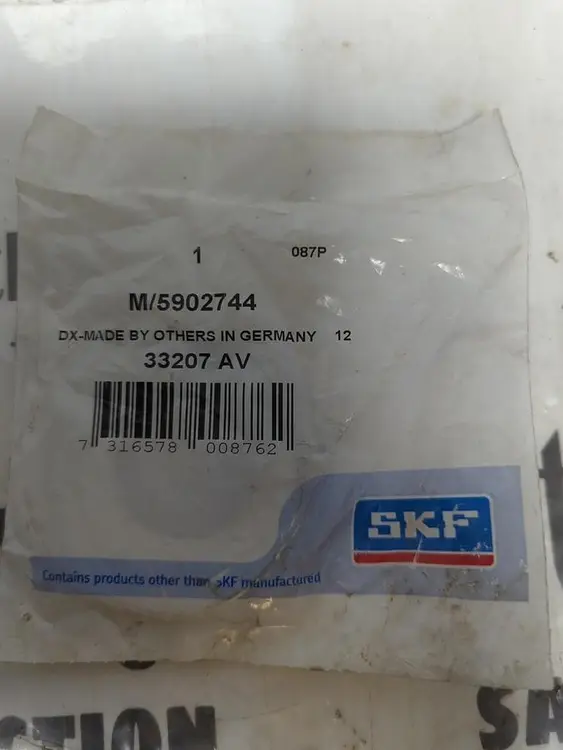 Used SKF 33207 AV Misc Electrical & Power Parts Ohio US | Surplus Asset Holdings #1240802