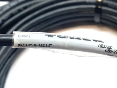 New | in-Stock Turck Shielded PVC Cordset 10m M12 8-Pin Eurofast Misc Electrical & Power Parts Michigan US | Maverick Industrial Sales #1400793