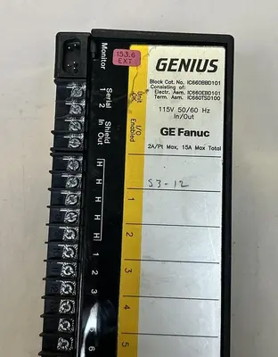 Used GE FANUC IC660BBD101 PLC Input & Output Ohio US | Surplus Asset Holdings #1236944