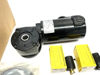 New | in-Stock Bodine Electric 1526BD DC Right Angle Hollow Shaft Gearmotor Gearmotors Michigan US | Maverick Industrial Sales #1398757