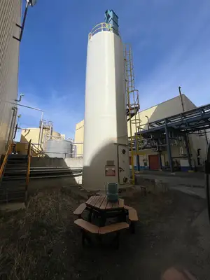 40ft., 100-Ton Carbon Steel Mixing Silo