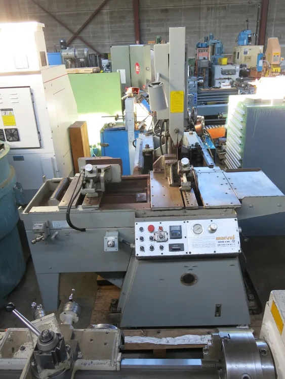 Used MARVEL V-10A AUTOMATIC TILTING HEAD VERTICAL BANDSAW : V10-A Vertical Band Saws New Jersey US | MULLIN MACHINERY #292788