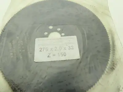 Haberle HSS-DMo5 275x2.0x32 High Speed Saw Blade 275mm x 32mm Bore x 2mm Thick