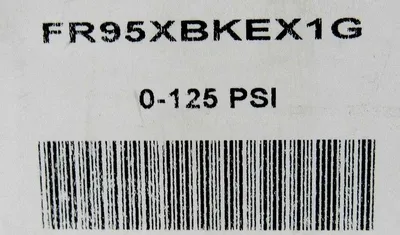NEW ITT FR95XBKEX1G PRESSURE REGULATOR 0-125 PSI