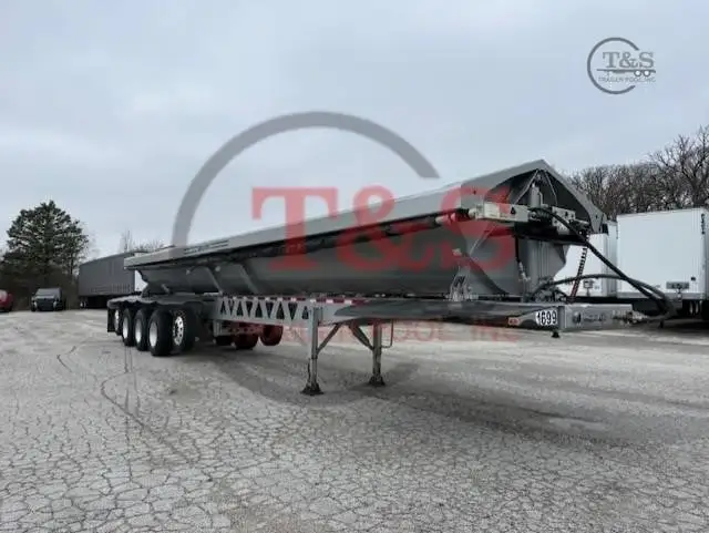 Used 2022 TRAIL KING TKSSD-495 Dump Trailers Illinois US | T&S Trailer Pool #1509494