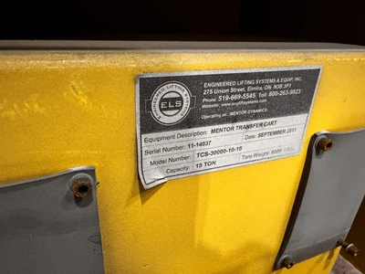 USED ENGINEERED LIFTING SYSTEMS TCS-30000-10-16