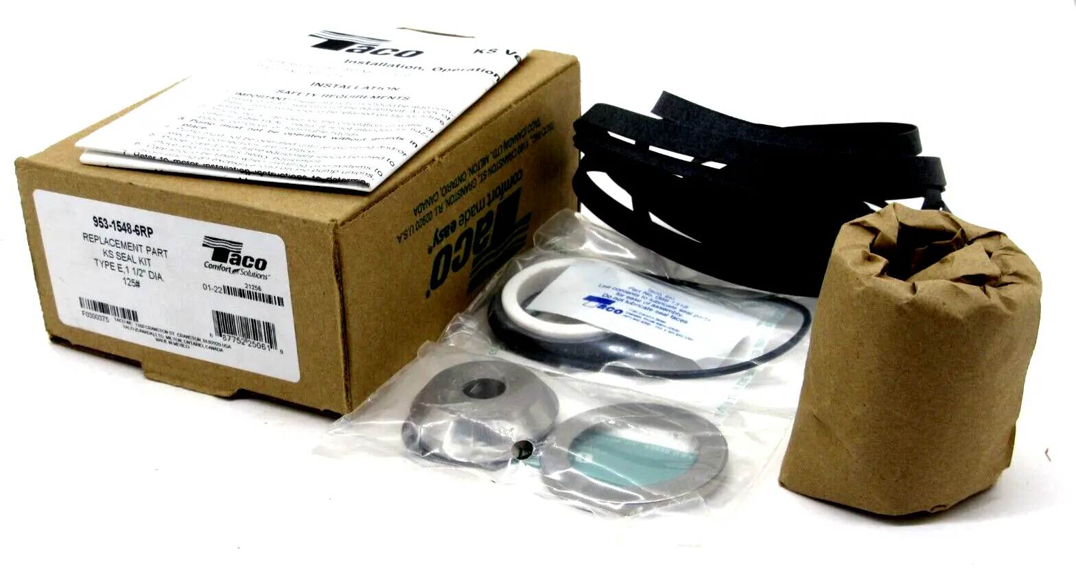 NEW TACO 953-1548-6RP KS SEAL KIT TYPE E 1 1/2"DIA 95315486RP