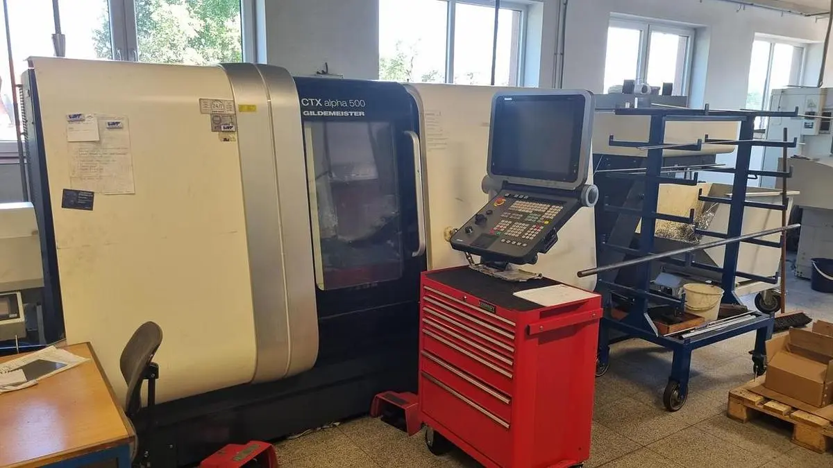 Used 2008 DMG GILDEMEISTER CTX ALPHA 500 CNC Lathes CZ | Amaron s.r.o. #1056676