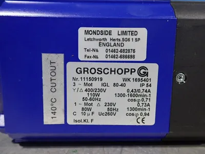 Used GROSCHOPP WK1695401 Motors (misc) Ohio US | HGR 24 #734805
