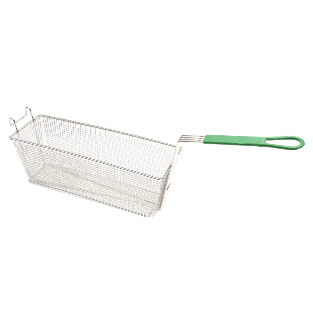 Frymaster 803-0023 Fryer Basket W/ Coated Handle & Front Hook, 17 1/8" X 5 3/4" X 6 1/8"