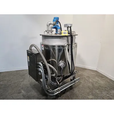 Used 65 Gallon Stainless Steel Insulated Thermal Sanitary Mix Tank Kettle