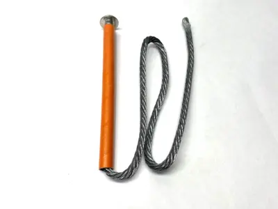 USED HUBBELL CHANCE FUSELINK 23" PIGTAIL LENGTH TYPE K 100A SHELFWARE