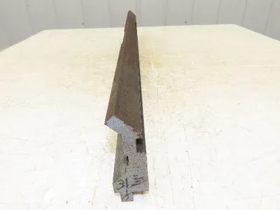 Press Brake Gooseneck Punch Die 31-1/2" Long 90° V 1/2" Finger 3-3/4" H