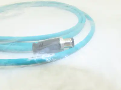Allen Bradley 1585D-M4TBDM-2 Ethernet Media Patchcord M12 Male 2M Ser B Lot of 4
