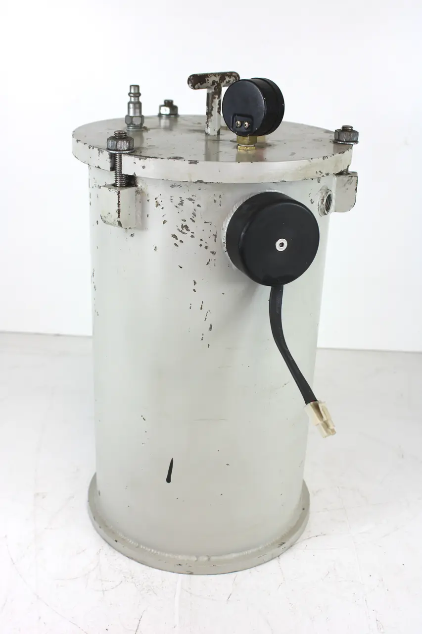 Custom Made Pressurized Glue Pot Approximately 2 Gallon 14" Tall 8" Diameter