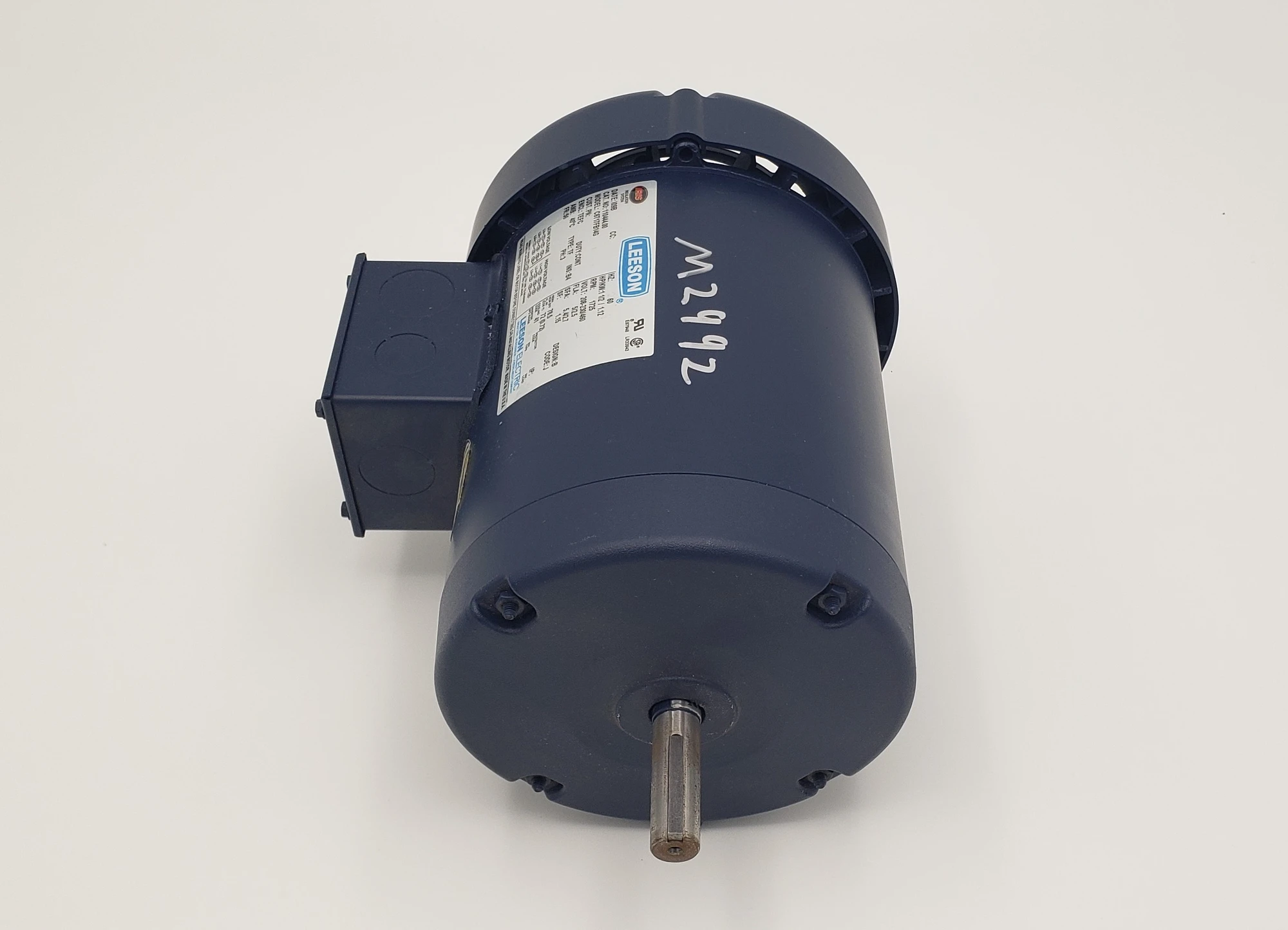 LEESON 1.5 HP, 1725 RPM, 56 FRAME MOTOR