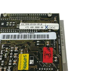 USED SIEMENS 6SE7090-0XX84-0AJ0