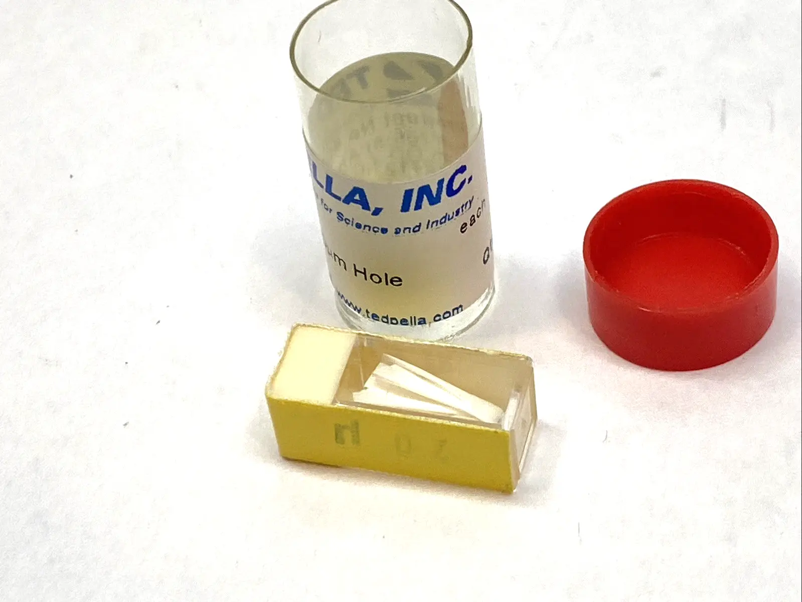 USED TED PELLA EM APERTURE 20ΜM TYPE B 2MM OD X 0.6MM THICK
