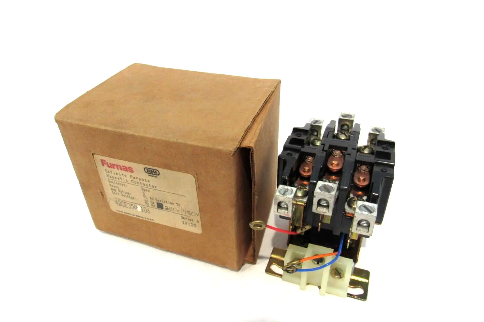 NEW FURNAS 42CE35A*106 CONTACTOR SER.A