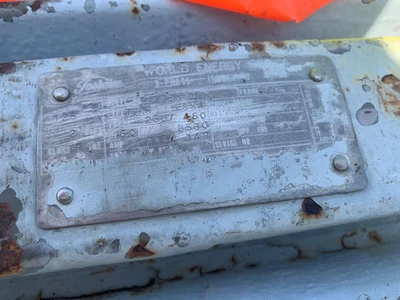 Toshiba 125 hp, 3530 rpm, electric motor