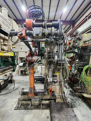 2010 ARKU FEED/STRAIGHTEN "ZIGZAG" COIL LINE