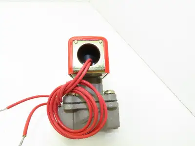 Lancer 2LB2L460 2-Way Skinner Solenoid Valve .5"NPT N.C. 0-100psi 120v Stainless