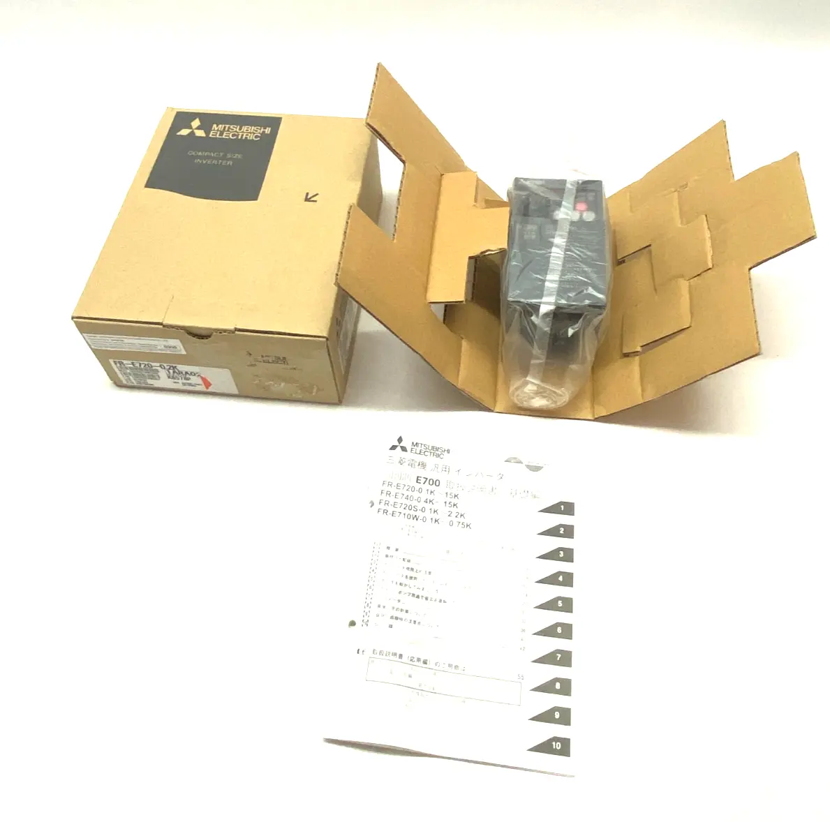 New | in-Stock Mitsubishi Electric Variable Frequency Drive 3PH, 0.2kW 1/4HP 220/230VAC Variable Speed Drives Michigan US | Maverick Industrial Sales #1398457