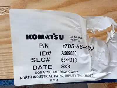 New | in-Stock KOMATSU R705-58-45030 Construction Equipment Parts British Columbia CA | Lenmark #1440456