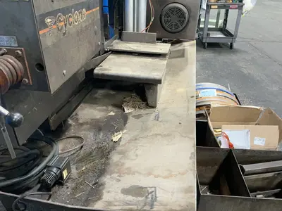 Used HEM, INC CYCLONE Horizontal Band Saws Ohio US | HGR 24 #1276110