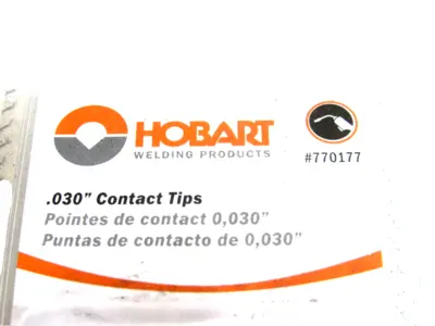 NEW LOT OF 5 HOBART 770177 .030" CONTACT TIPS