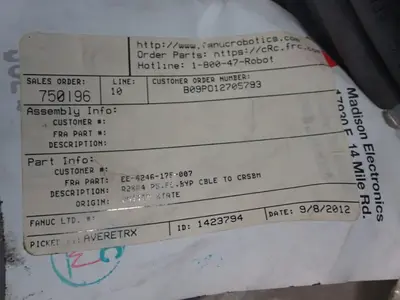 USED FANUC EE6246175007