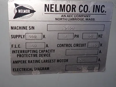 Used NELMOR CO INC GI2295M1 Granulators Ohio US | HGR 24 #733627