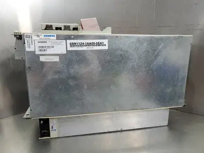 USED Siemens 6SN1124-1AA00-0EA1 Simodrive W/ 6SN1118-0DG33-0AA1 Module