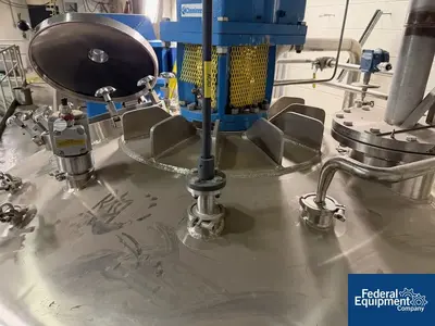 Used Feldmeier 15,000 Liter Feldmeier Reactor, 316L S/S, 60/90# Reactors Ohio US | Federal Equipment Company #1090471