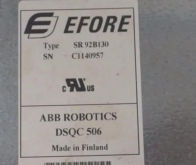 USED ABB / EFORE 3HAC-4297-1