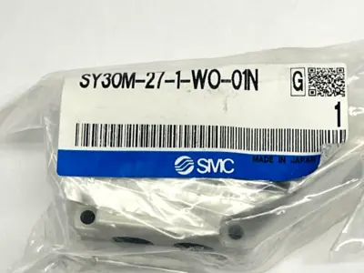 SY30M-27-1-WO-01N | SMC  Subplate for Single Unit SY Series - New