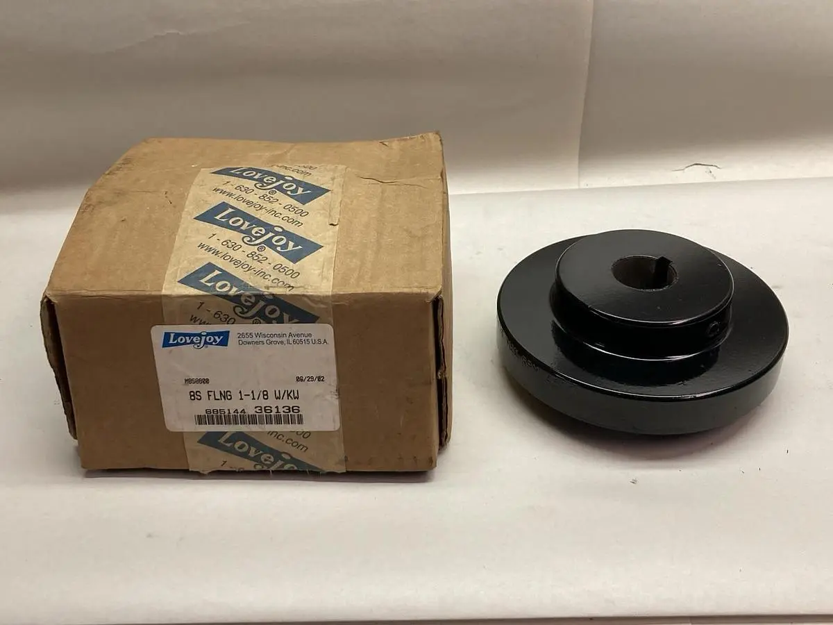 New | in-Stock LOVEJOY 8S FLNG 1-1/8 W/KW Industrial Controls Ohio US | Surplus Asset Holdings #1363994