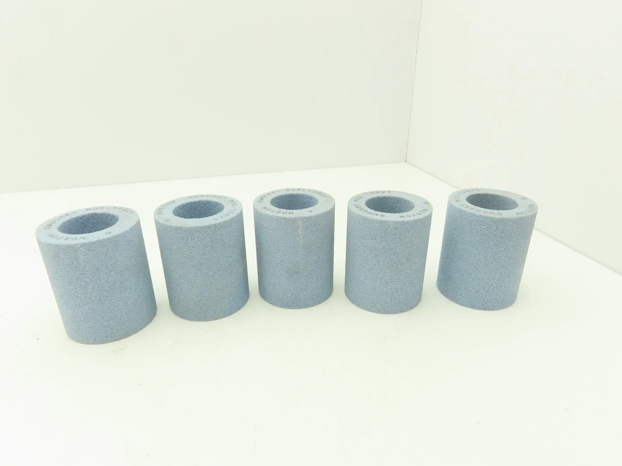Norton Abrasives GWBG885 Alundum Grinding Wheel 3-3/4"x 3"OD x 1-3/4 ID Lot of 5