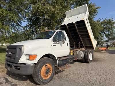 Used 2009 FORD F-750 4X2 Dump trucks Michigan US | Miedema Asset Management Group #1437082