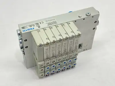 VTUG-10-VRLK-B1T-Q10B-UB-QH4SU-4KQH6JQH6JQH6L, 573606 | Festo VTUG-10-VRLK-B1T-Q10B-UB-QH4SU-4KQH6JQH6JQH6L Valve Terminal 573606 - New Other