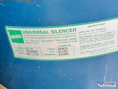 USED PELLETRON CORPORATION P-SERIES GRAVITY DEDUSTER