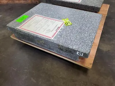 Used STARRETT _UNKNOWN_ Granite Surface Plates Pennsylvania US | Hildebrand Machinery Co. #1485878