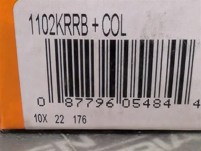 Timken 102KRRB+COL Eccentric Locking Collar Ball Bearing Insert 10X 22 176 New NIB