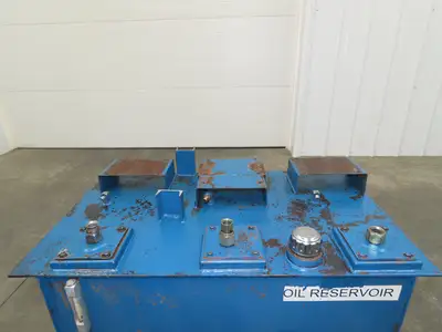Hydraulic Power Unit 40 Gal Tank Steel Reservoir  -Tank Only-