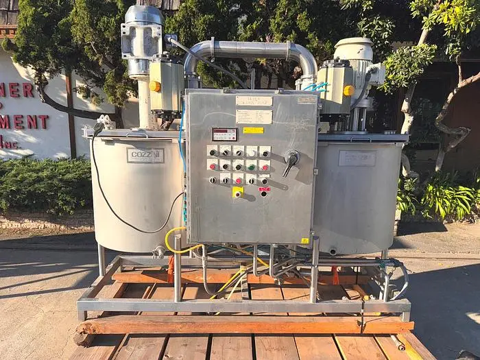 Used COZZINI CMT-1000 Stainless Steel Tanks California US | Machinery & Equipment #139076