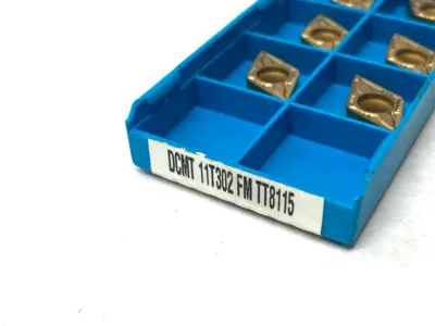 DCMT32.50.5FM TT8115 | Ingersoll  Turning Insert DCMT 11T302 FM TT8115 PKG OF 6 - New Other